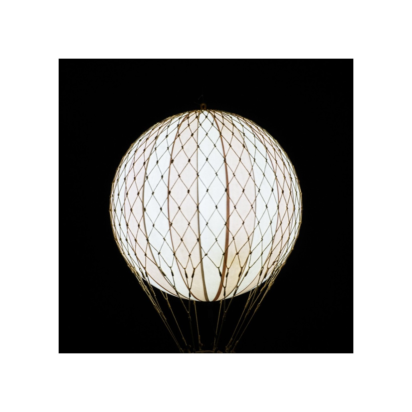 Globo Aerostático Colgante 30 cm con LUZ LED - Rosa