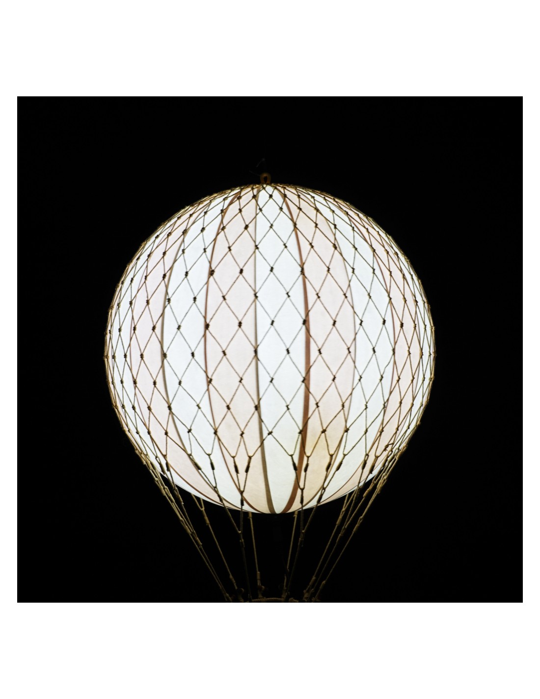 Globo Aerostático Colgante 30 cm con LUZ LED - Rosa