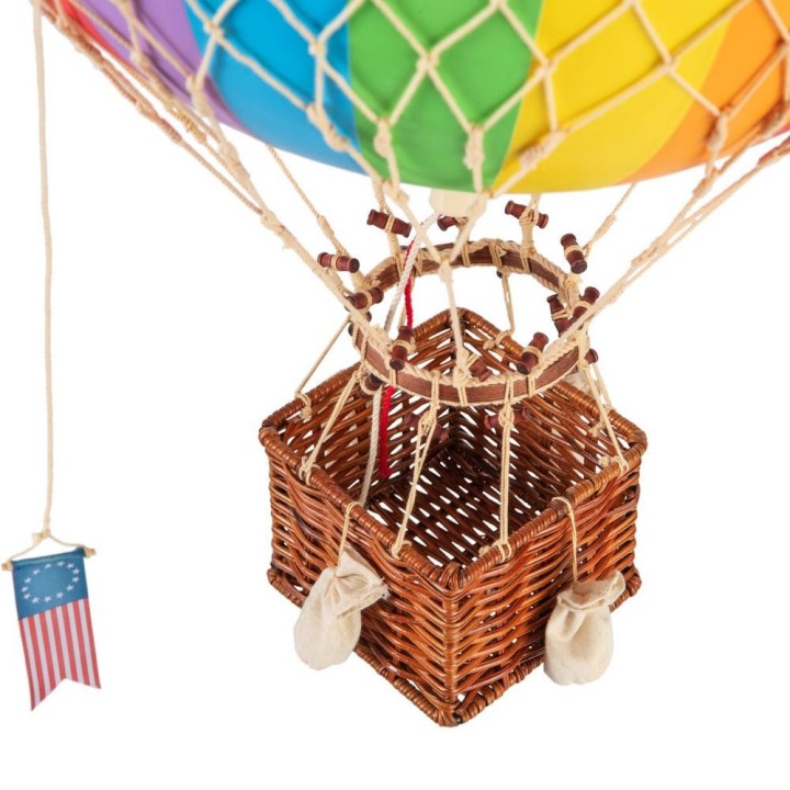 Globo Aerostático Colgante 56 cm - Arcoíris