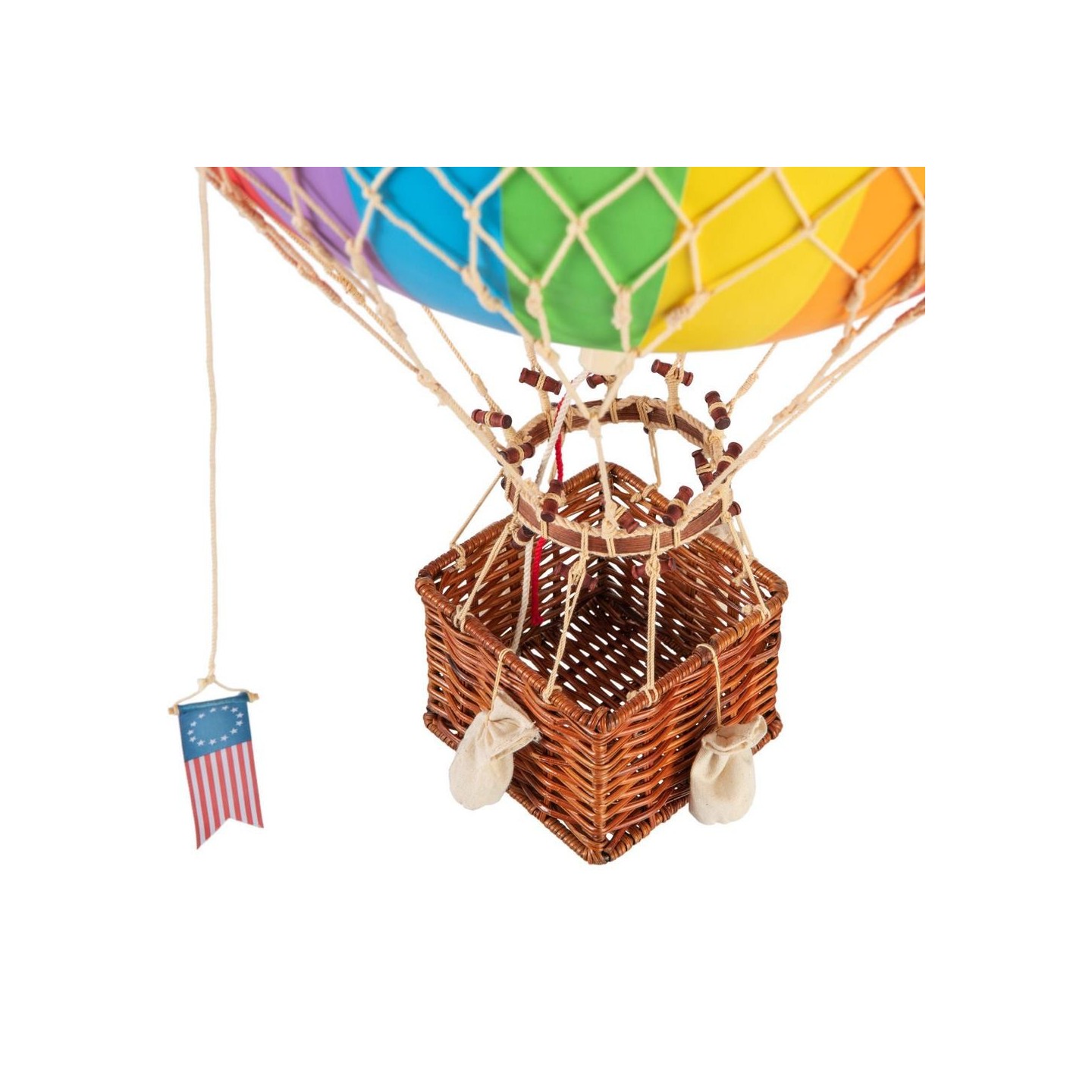 Globo Aerostático Colgante 56 cm - Arcoíris
