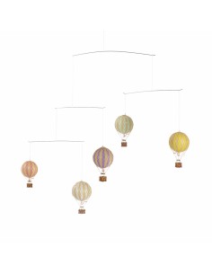 Móvil Colgante Globos Aerostáticos - Pastel