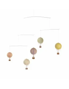 Móvil Colgante Globos Aerostáticos - Pastel