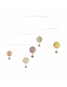 Móvil Colgante Globos Aerostáticos - Pastel