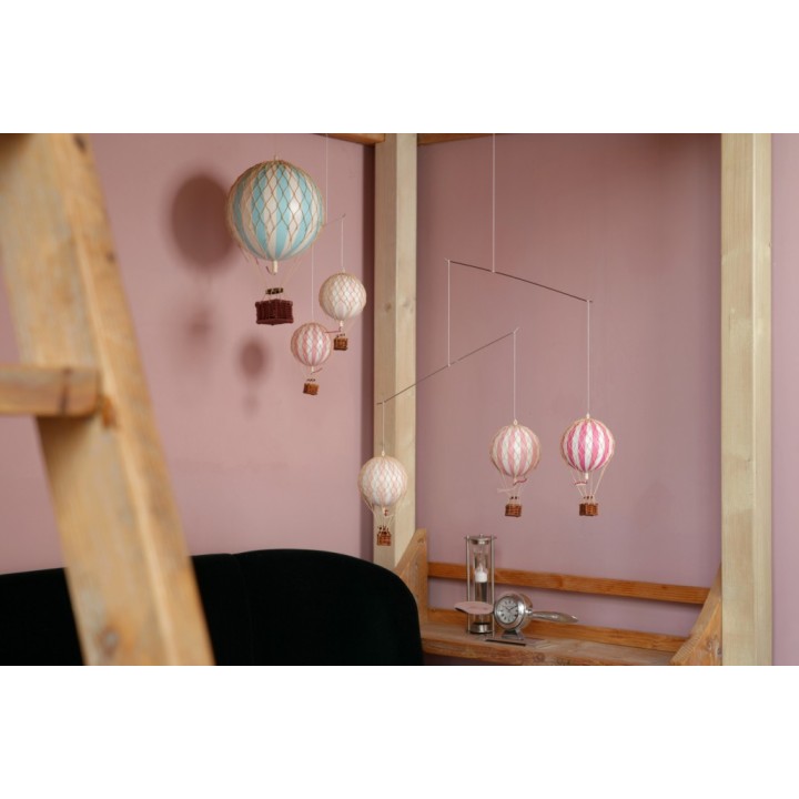Móvil Colgante Globos Aerostáticos - Rosa