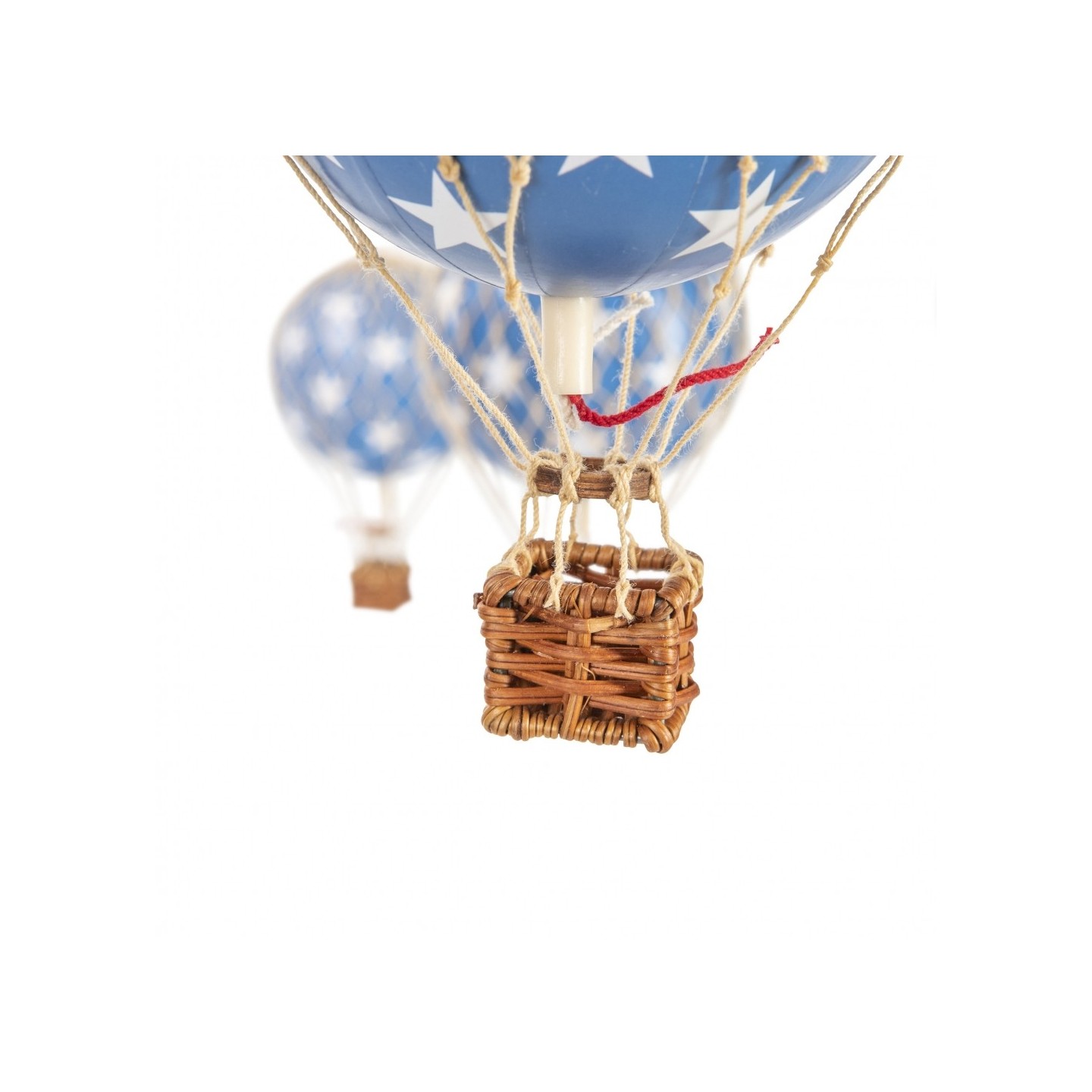 Móvil Colgante Globos Aerostáticos - Estrellas Azules