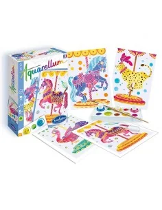 Aquarellum Mini - Animales del Tiovivo