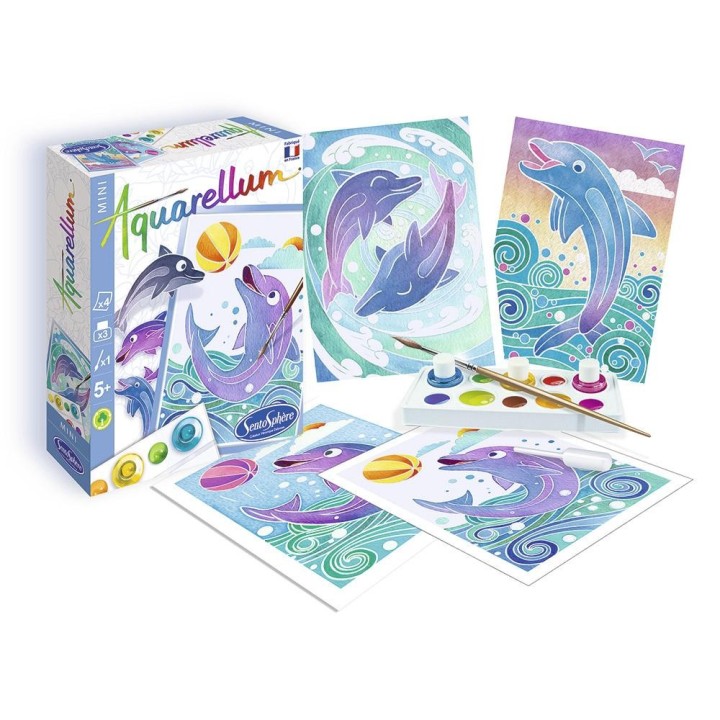 Aquarellum Mini - Delfines
