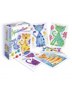 Aquarellum Mini - Gatos