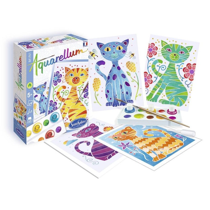 Aquarellum Mini - Gatos