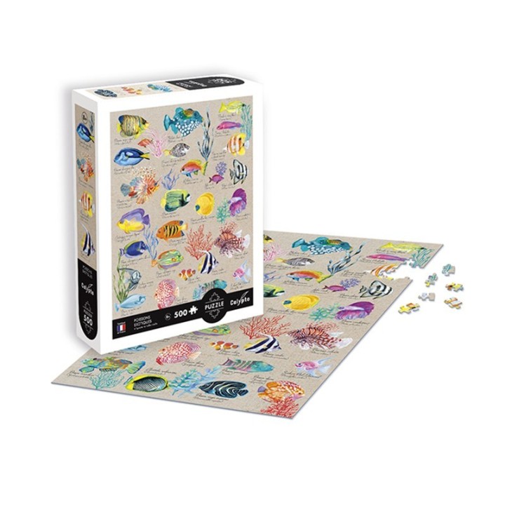 Puzle Peces Exóticos 500 Piezas