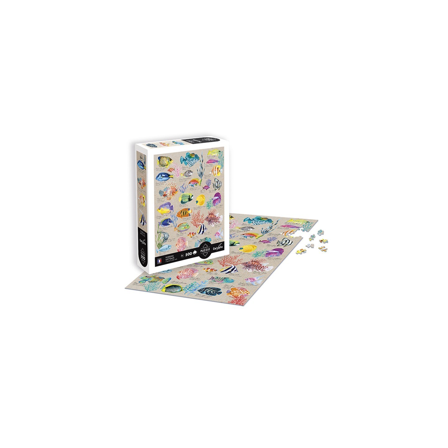 Puzle Peces Exóticos 500 Piezas
