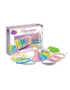 Pulseras de Macramé - Perlas y Flores