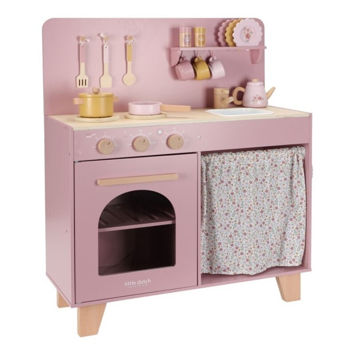 Cocina color Rosa