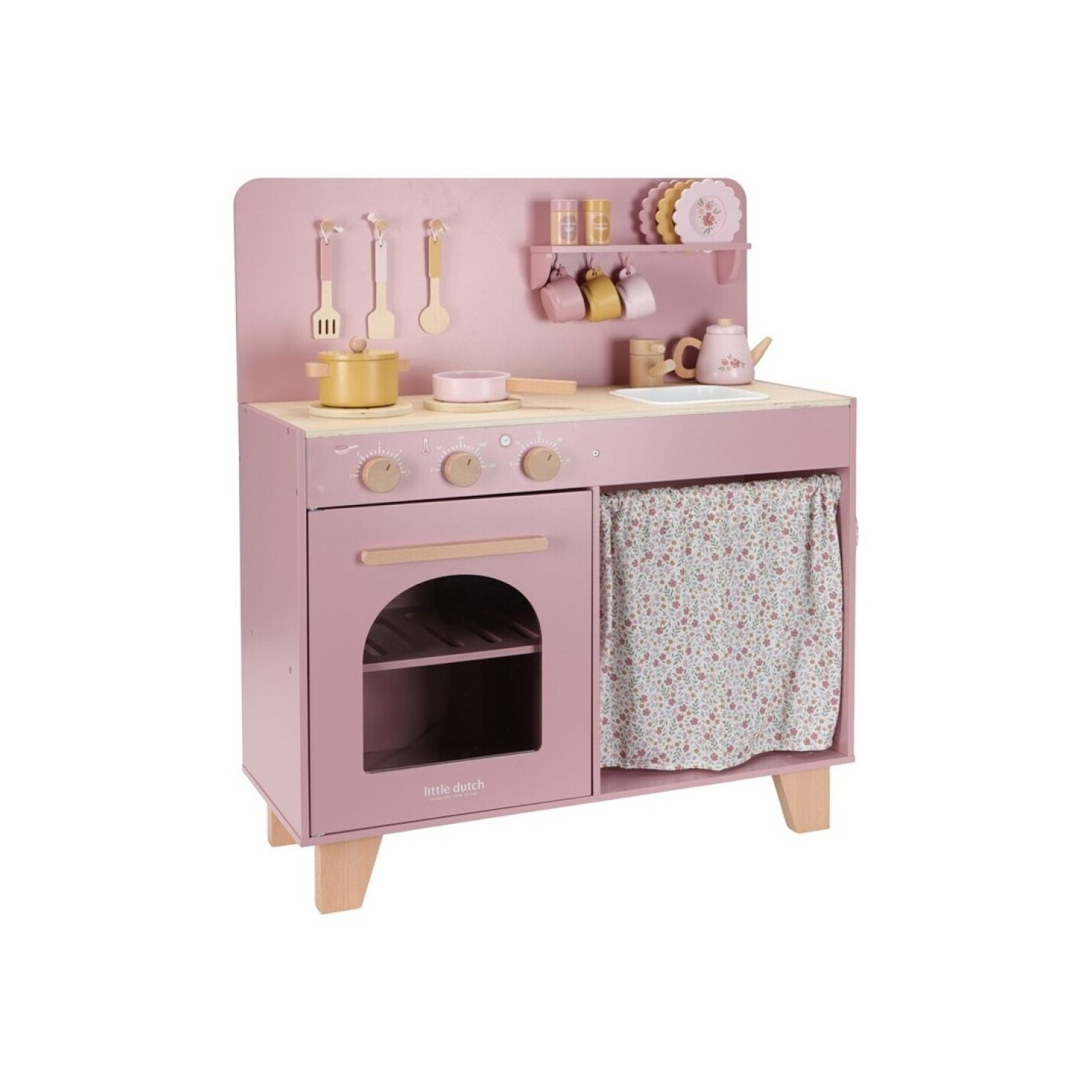 Cocina color Rosa