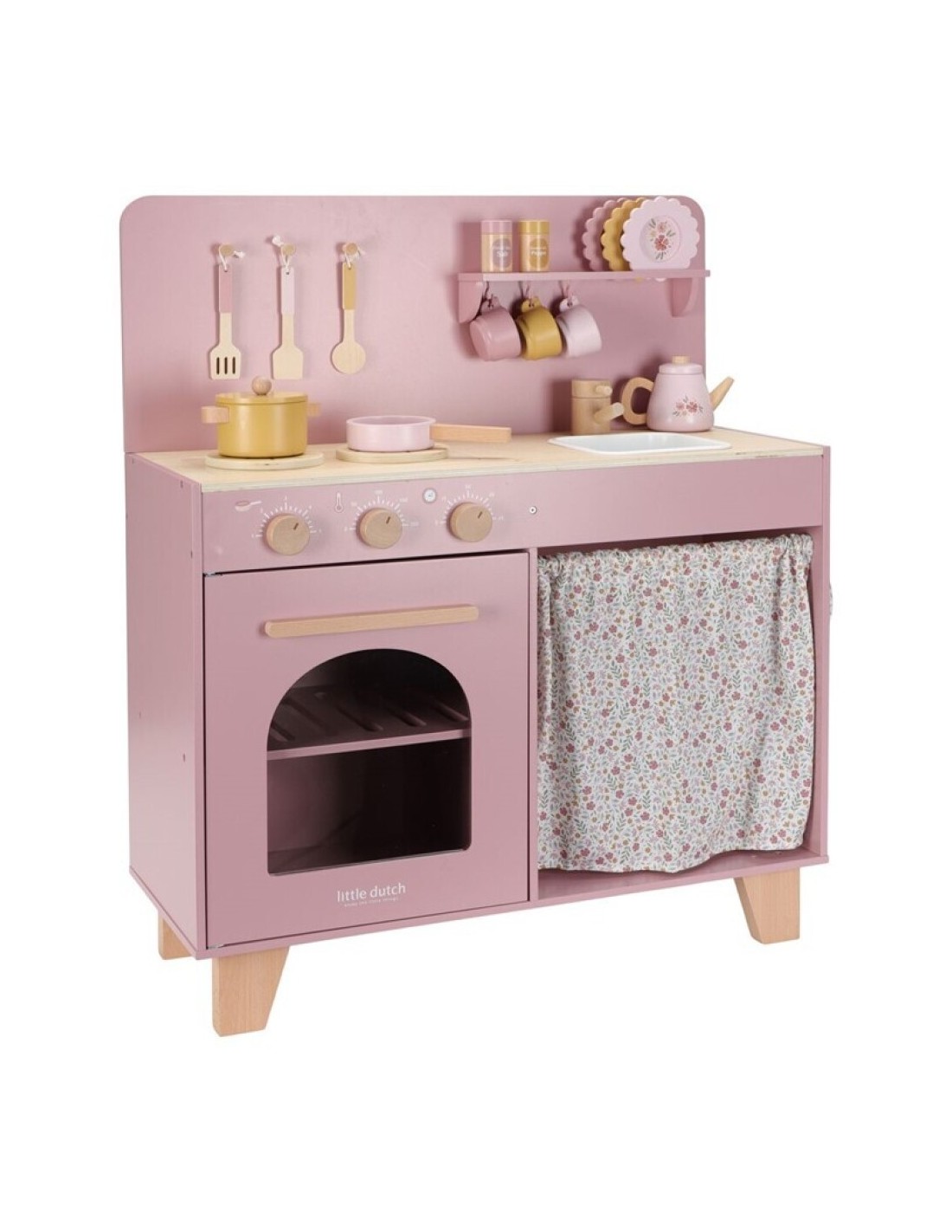 Cocina color Rosa