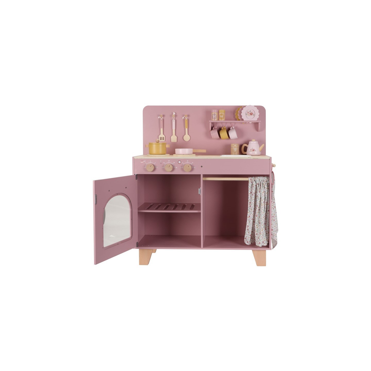 Cocina color Rosa