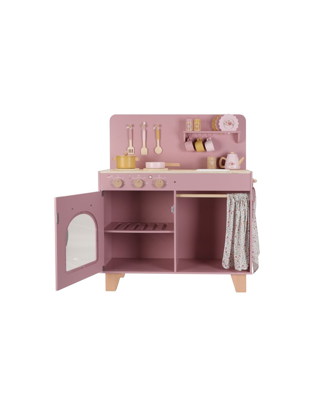Cocina color Rosa