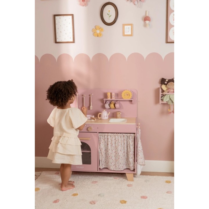 Cocina color Rosa