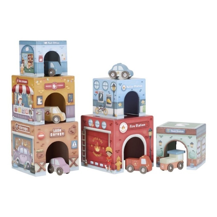 Torre Encajable - Ciudad con Coches