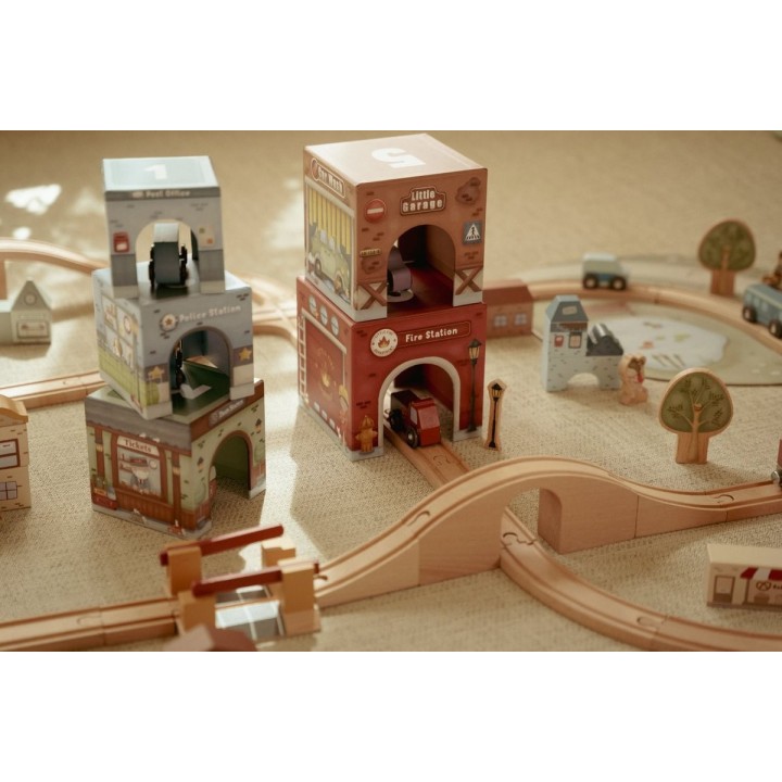 Torre Encajable - Ciudad con Coches