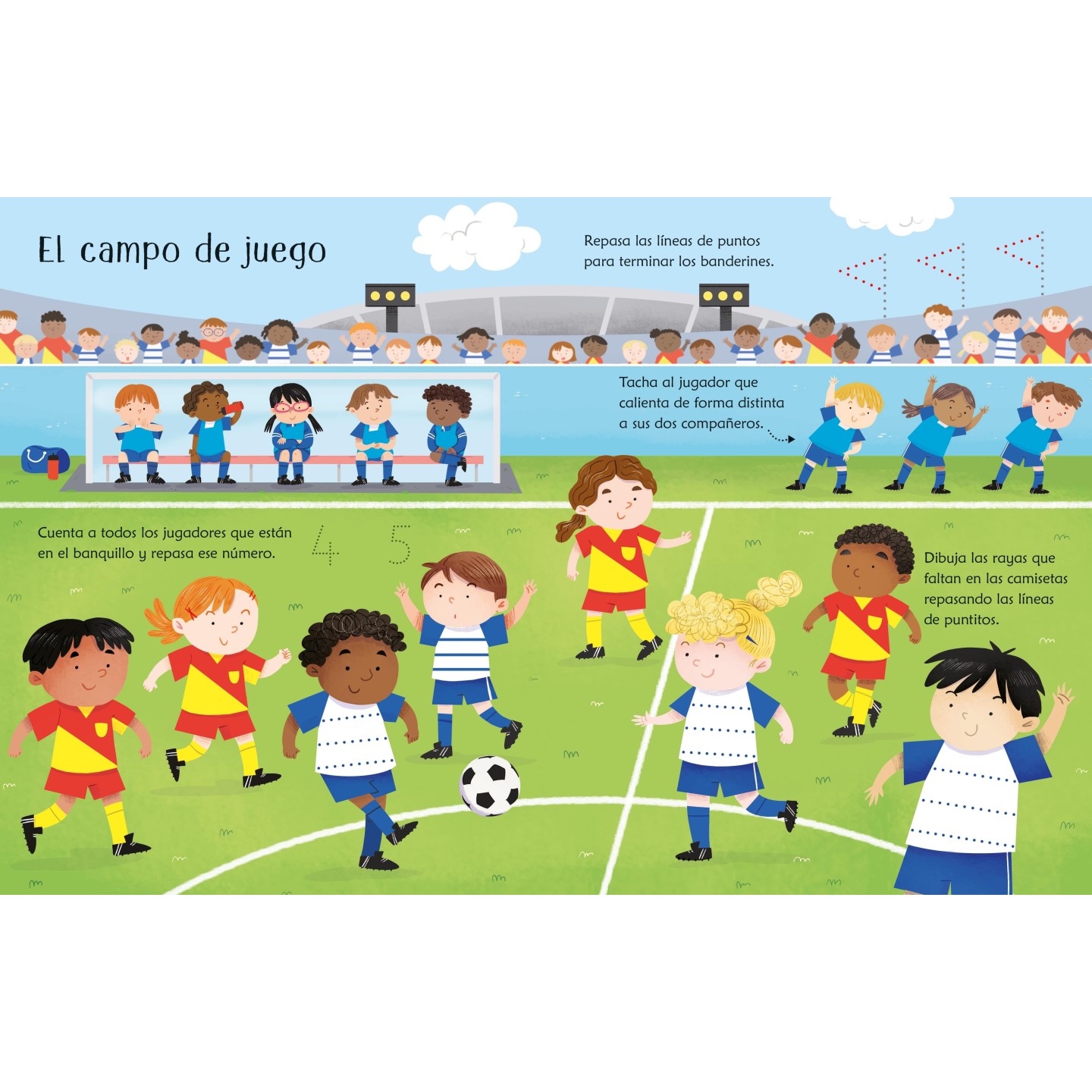 Libro Pizarra - Juego al Fútbol