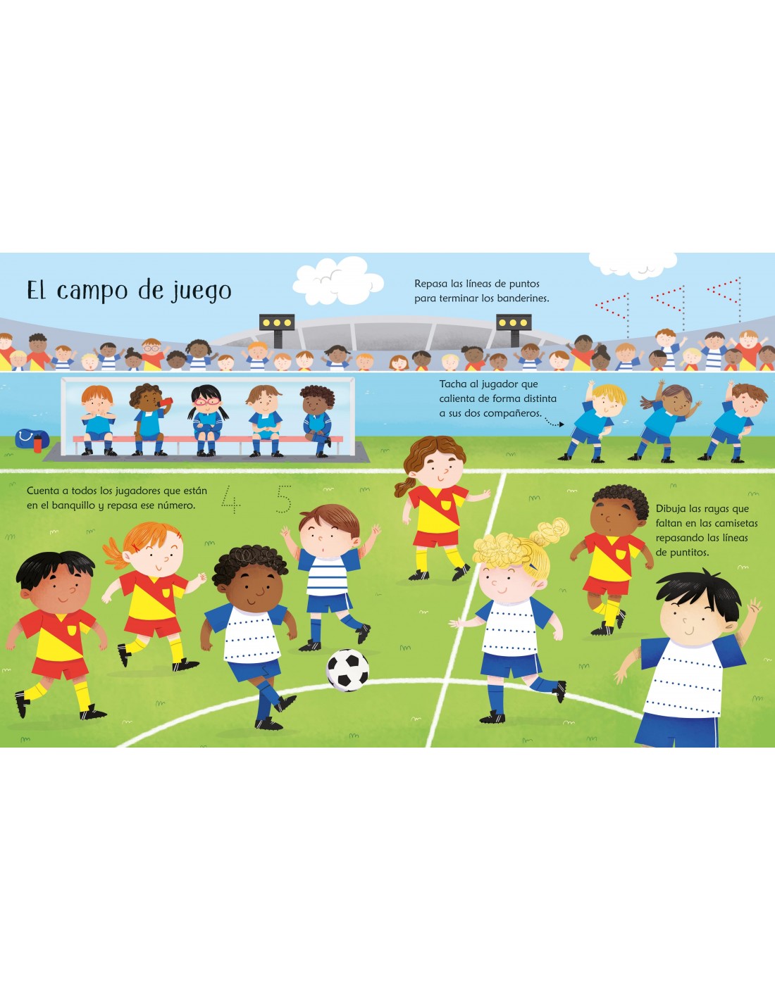 Libro Pizarra - Juego al Fútbol