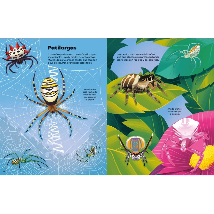 Libro de Pegatinas - Bichitos