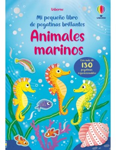 Mi pequeño libro de pegatinas - Animales marinos