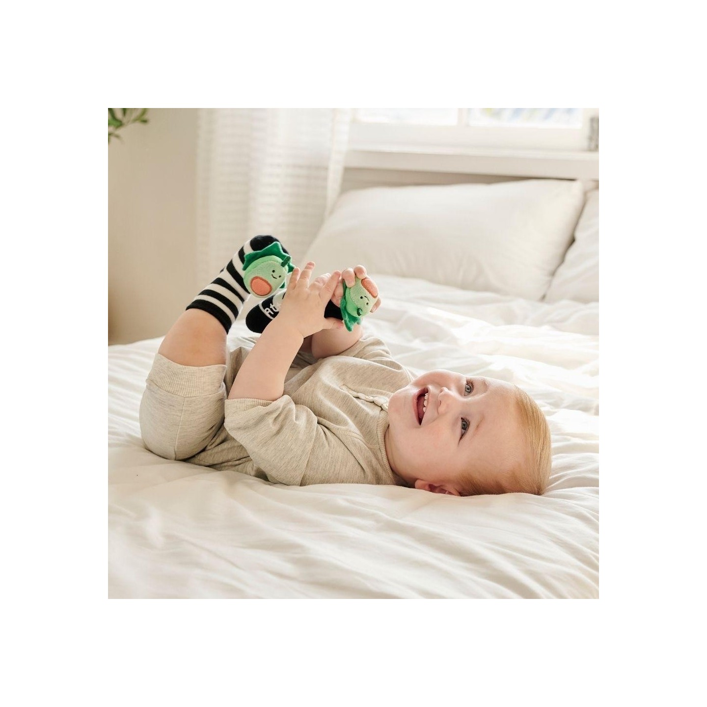 Calcetines Estimulacion Attisocks Aguacate