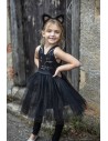Vestido Gato Negro con Diadema