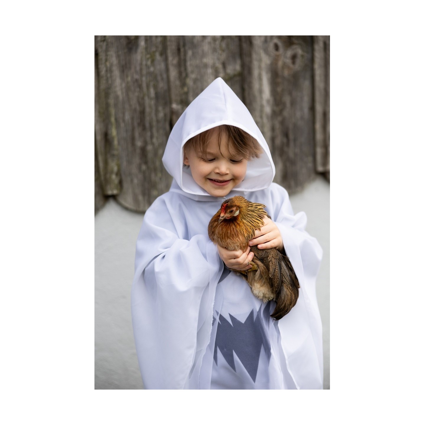 Poncho Fantasma Terrorífico