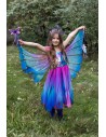 Vestido Mariposa Twirl con Alas Azul-Lila