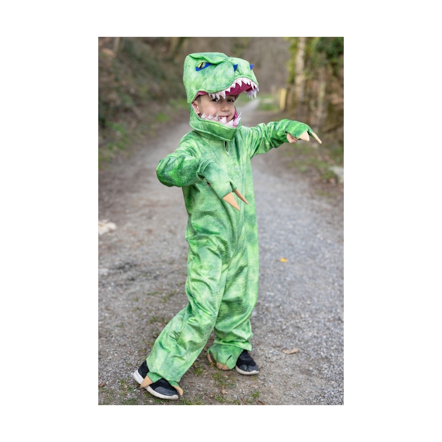 Disfraz con capucha T-Rex
