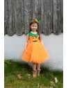 Vestido y Diadema de Calabaza