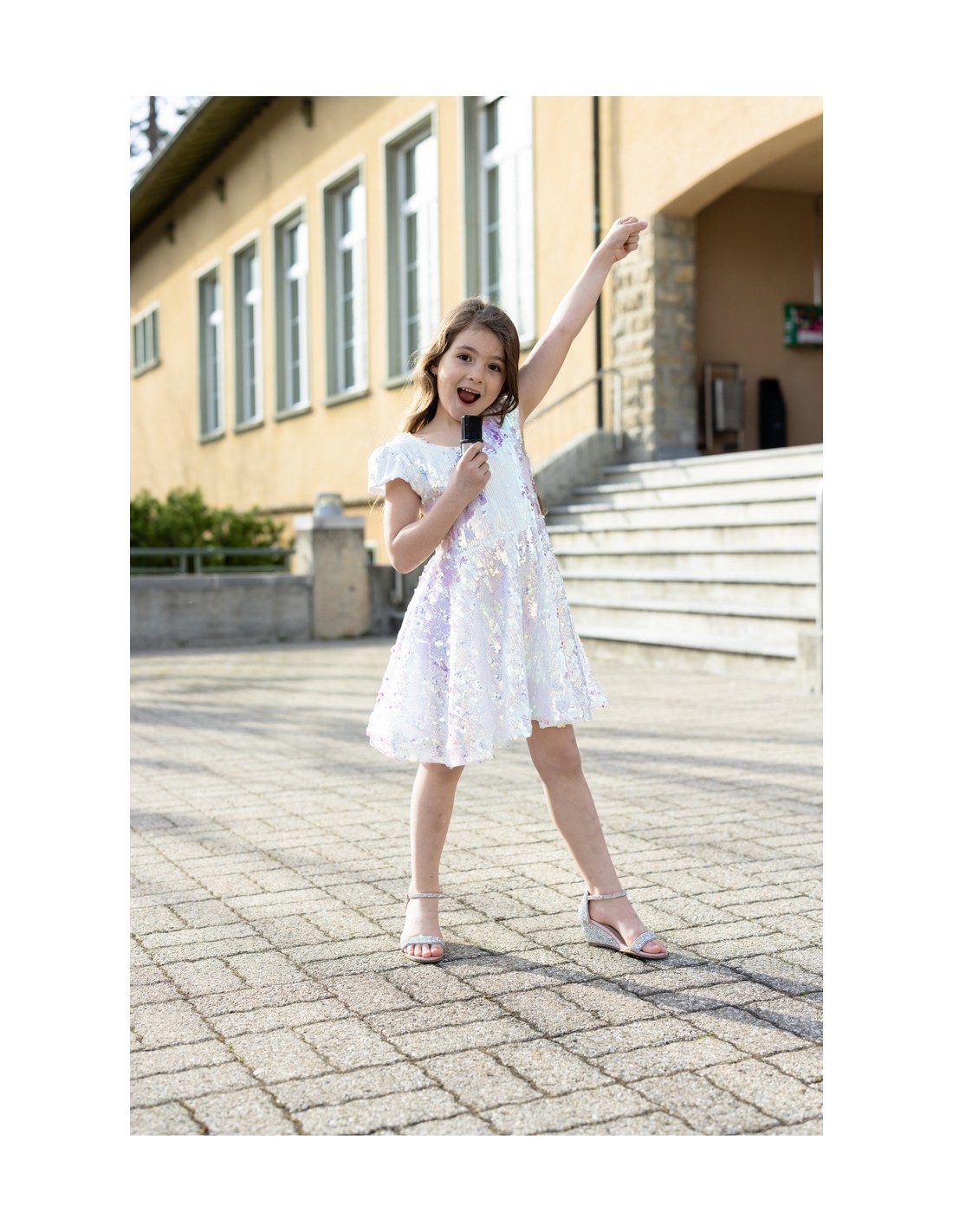Vestido Lentejuelas Reina del Pop