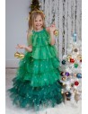 Vestido y Diadema Árbol de Navidad