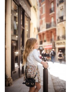 Bolso Glitter Cat's Meow Negro
