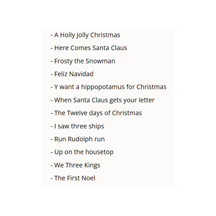Personaje Cuentacuentos Faba - Canciones de Navidad en Inglés