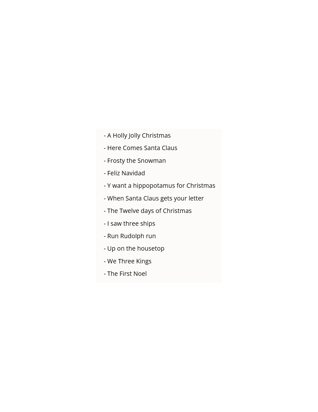 Personaje Cuentacuentos Faba - Canciones de Navidad en Inglés