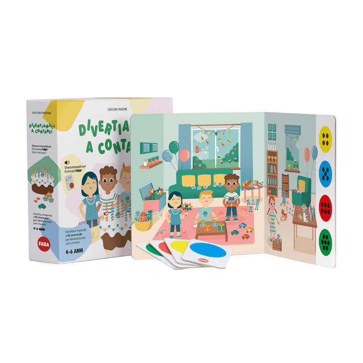 Juego Interactivo Faba - ¡Qué divertido es contar juntos!
