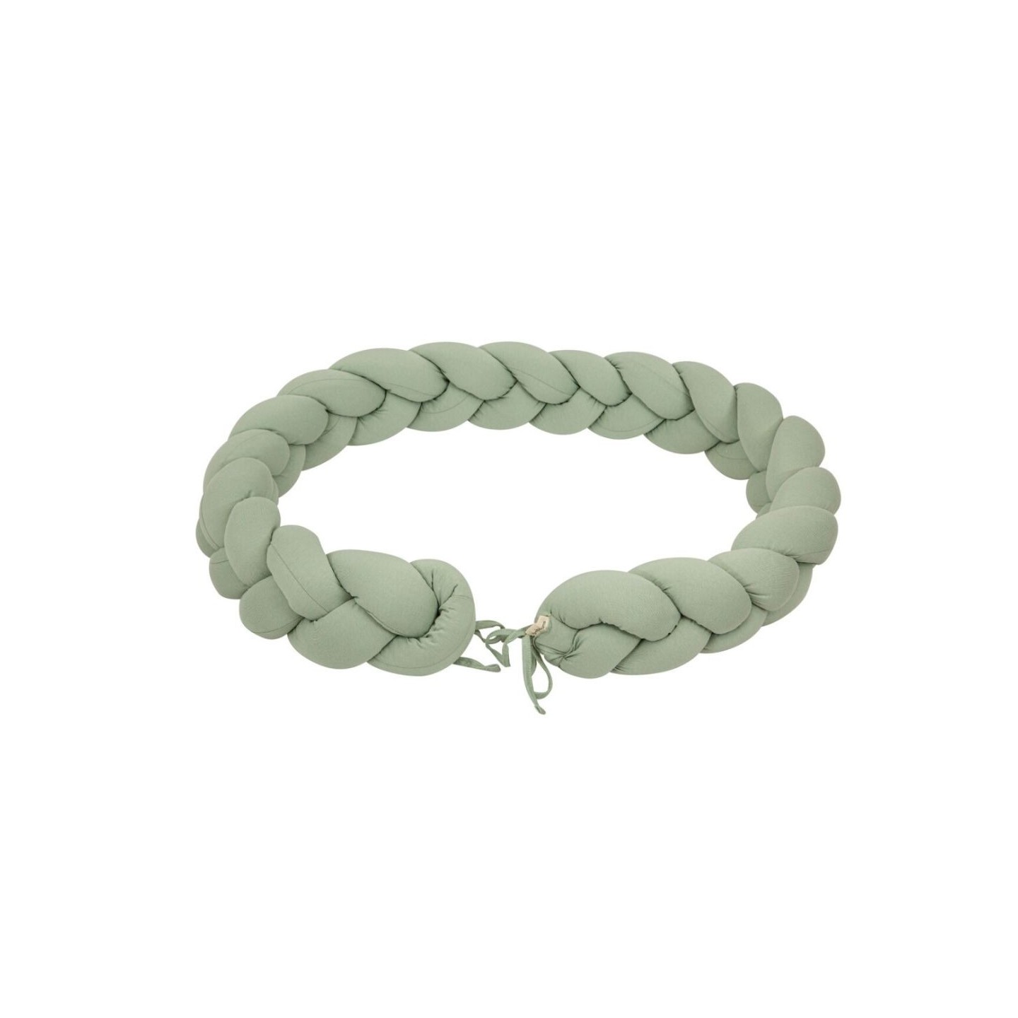 Trenza Protector Cuna 200cm Verde