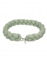 Trenza Protector Cuna 200cm Verde