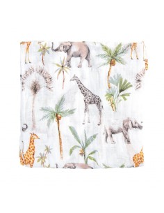 Muselina Bambú 120x120 Africa