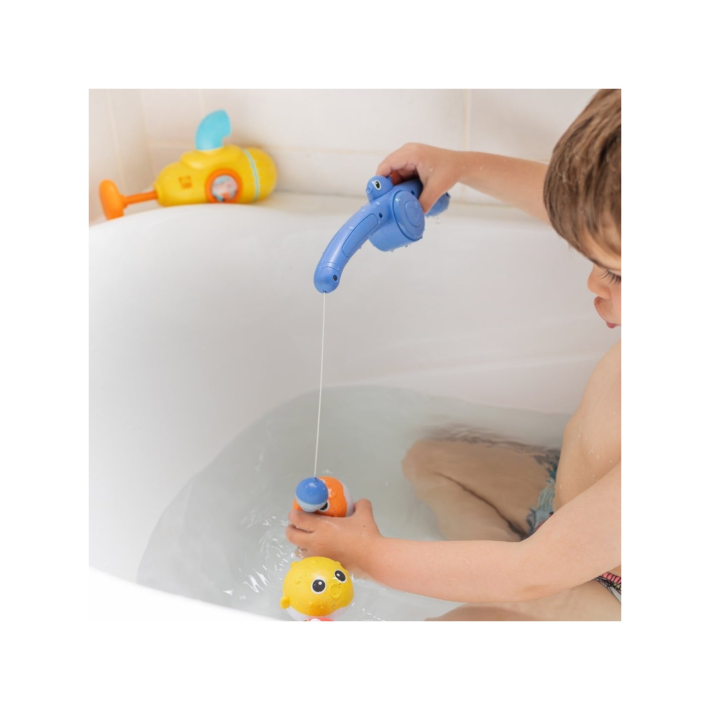 Juego de Pesca para el Baño