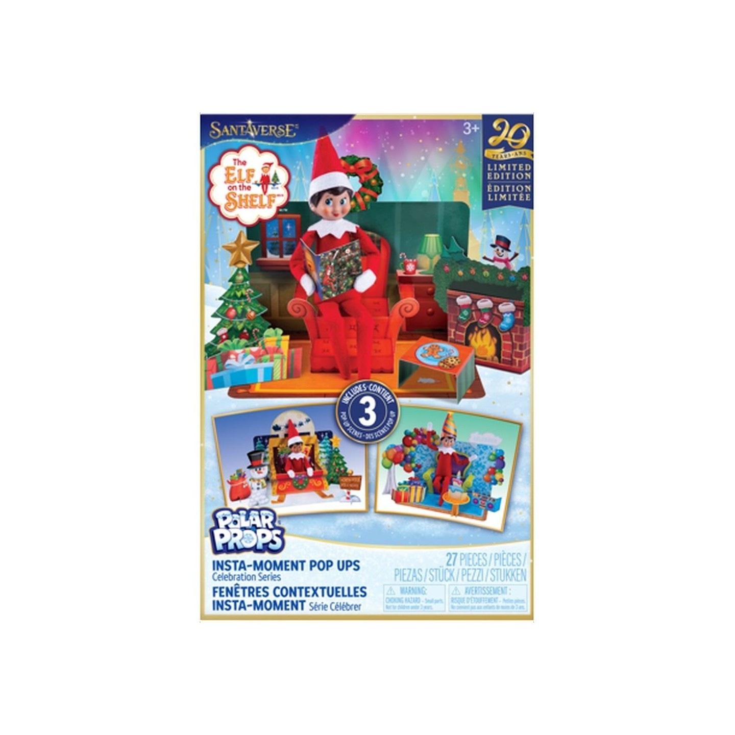 Elfo Explorador Escenarios Navideños 3D