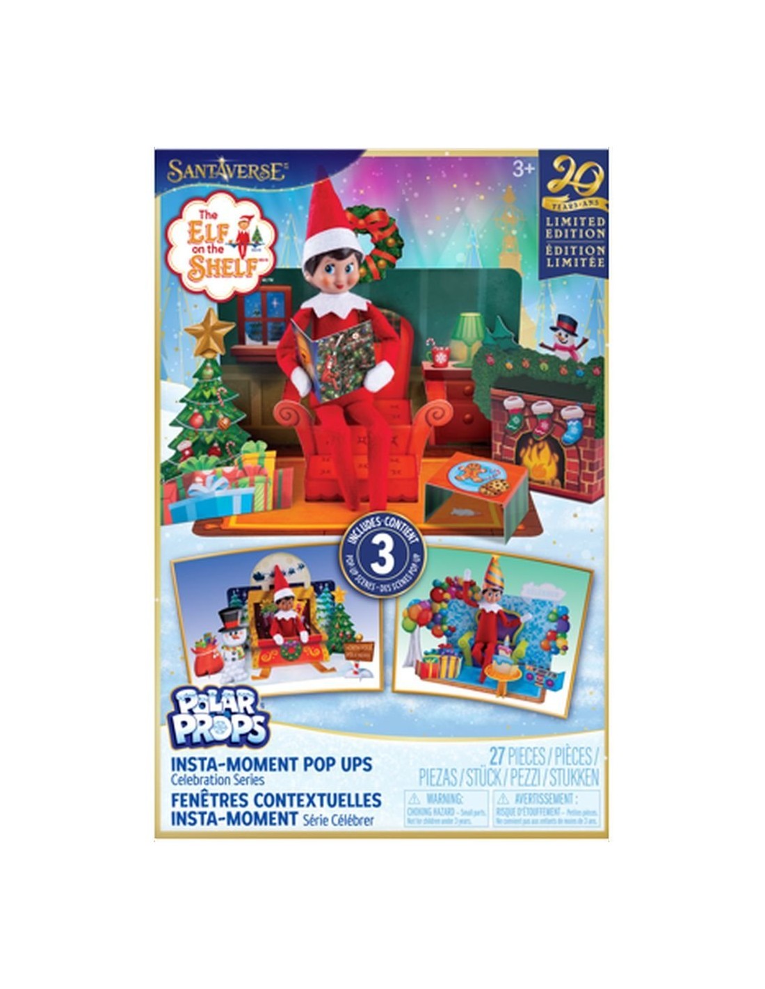 Elfo Explorador Escenarios Navideños 3D