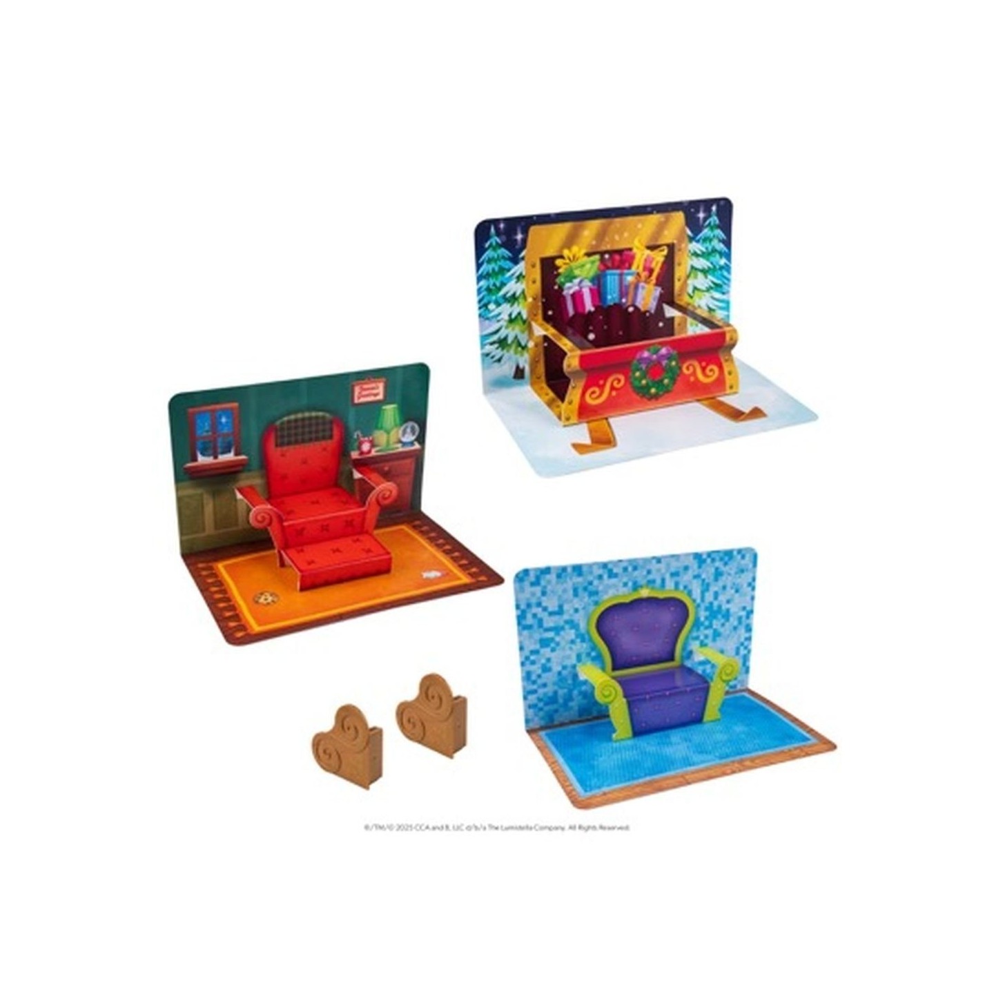 Elfo Explorador Escenarios Navideños 3D