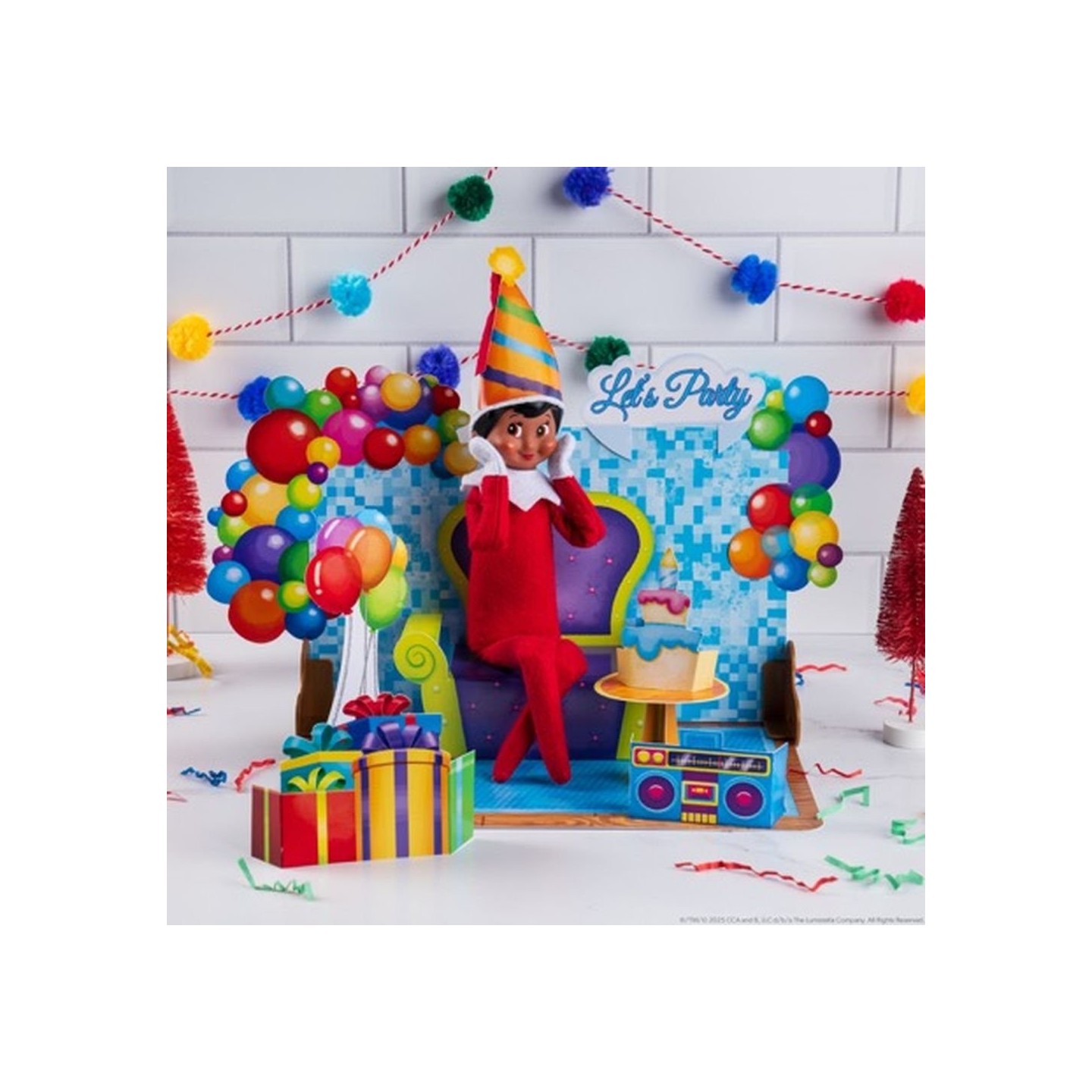 Elfo Explorador Escenarios Navideños 3D