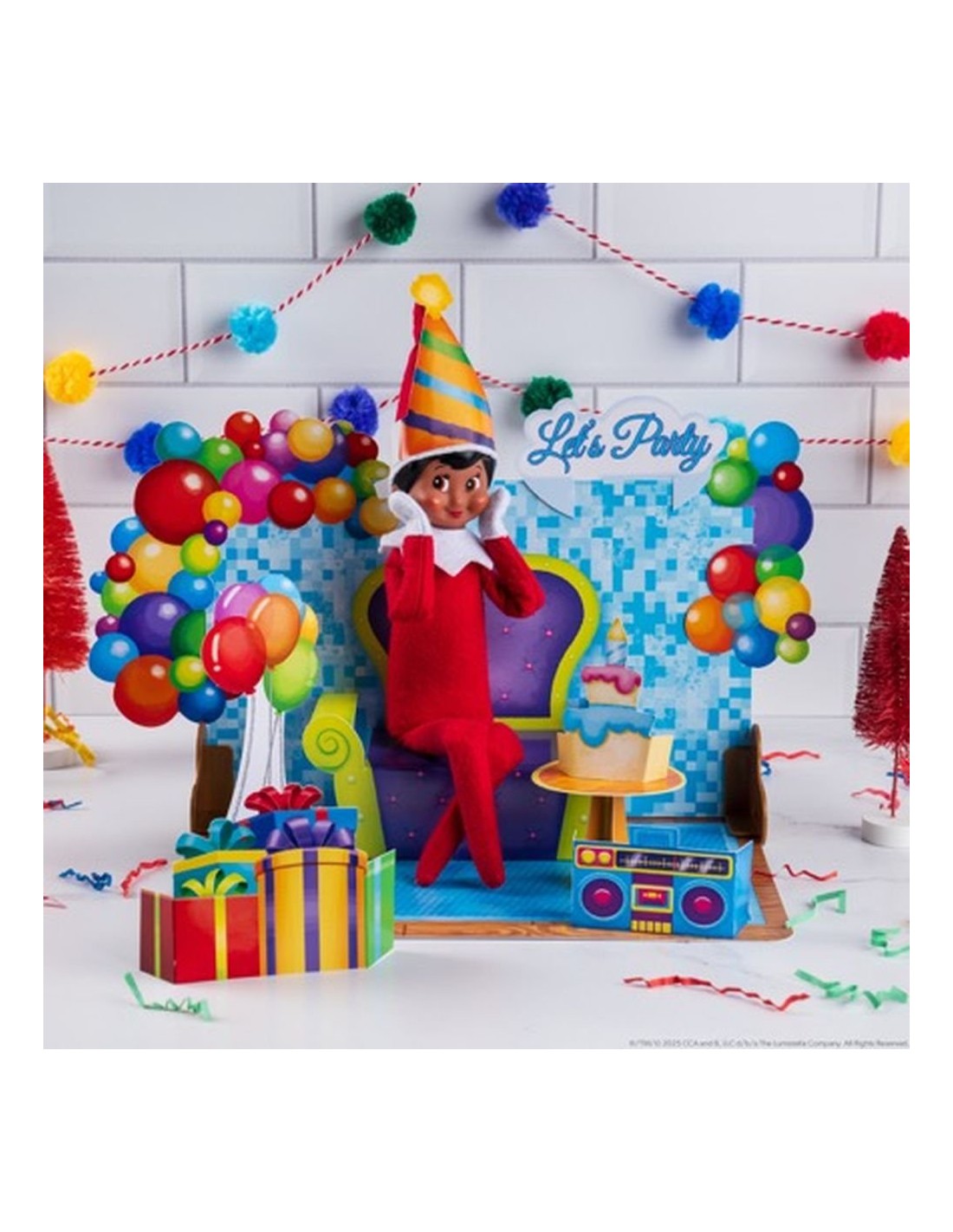 Elfo Explorador Escenarios Navideños 3D