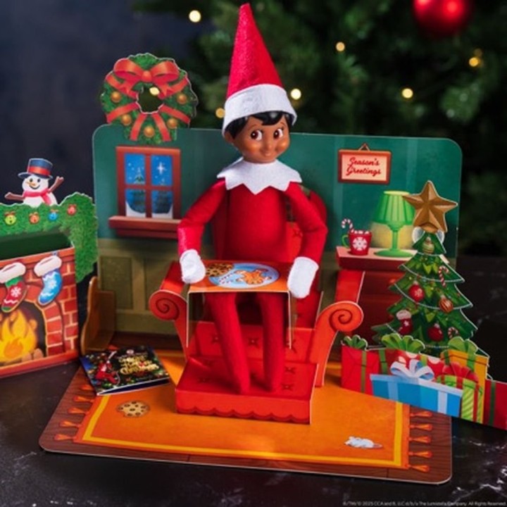 Elfo Explorador Escenarios Navideños 3D